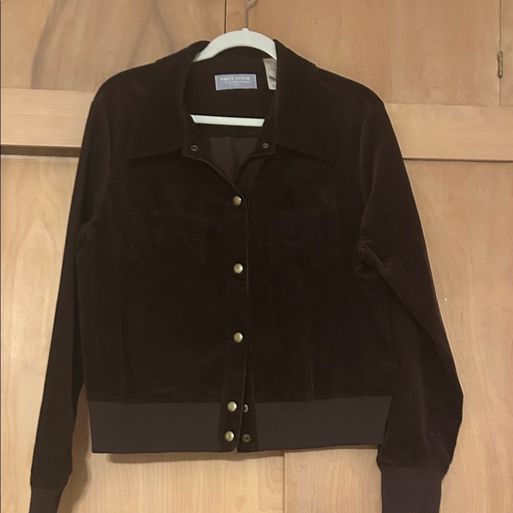 First Issue Brown Corduroy Jacket